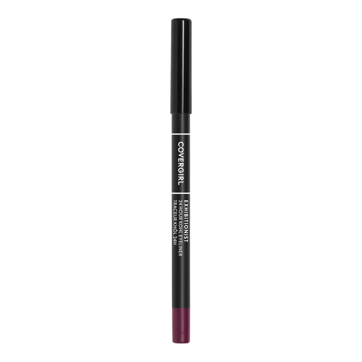 COVERGIRL Exhibitionist 24H Kohl Burgundy Gel: aplicación suave para definición precisa.