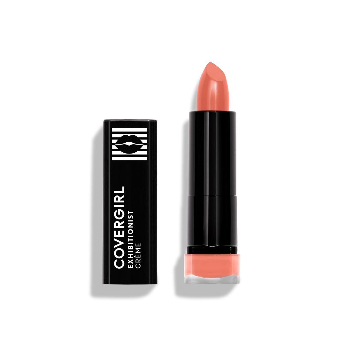 COVERGIRL Exhibitionist Peach High, barra de labios, aplicación suave y color duradero.