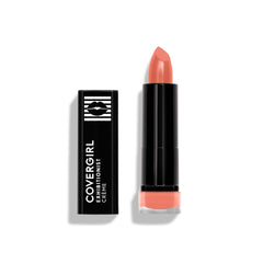 COVERGIRL Exhibitionist Peach High, barra de labios, aplicación suave y color duradero.