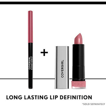 COVERGIRL Exhibitionist Combinable: perfecto solo o bajo labial para definición.