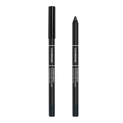 COVERGIRL Exhibitionist delineador gel negro con punta difuminadora para ojo ahumado suave.