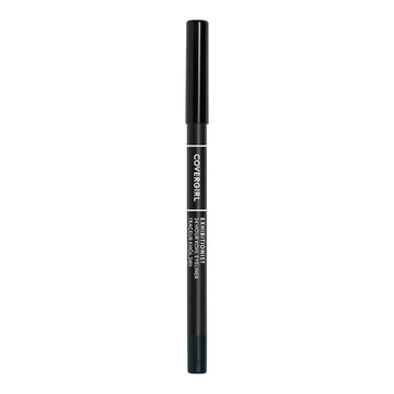 COVERGIRL Exhibitionist delineador gel negro con punta precisa para líneas duraderas.