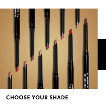 CoverGirl Exhibitionist pigmento intenso para color vibrante.