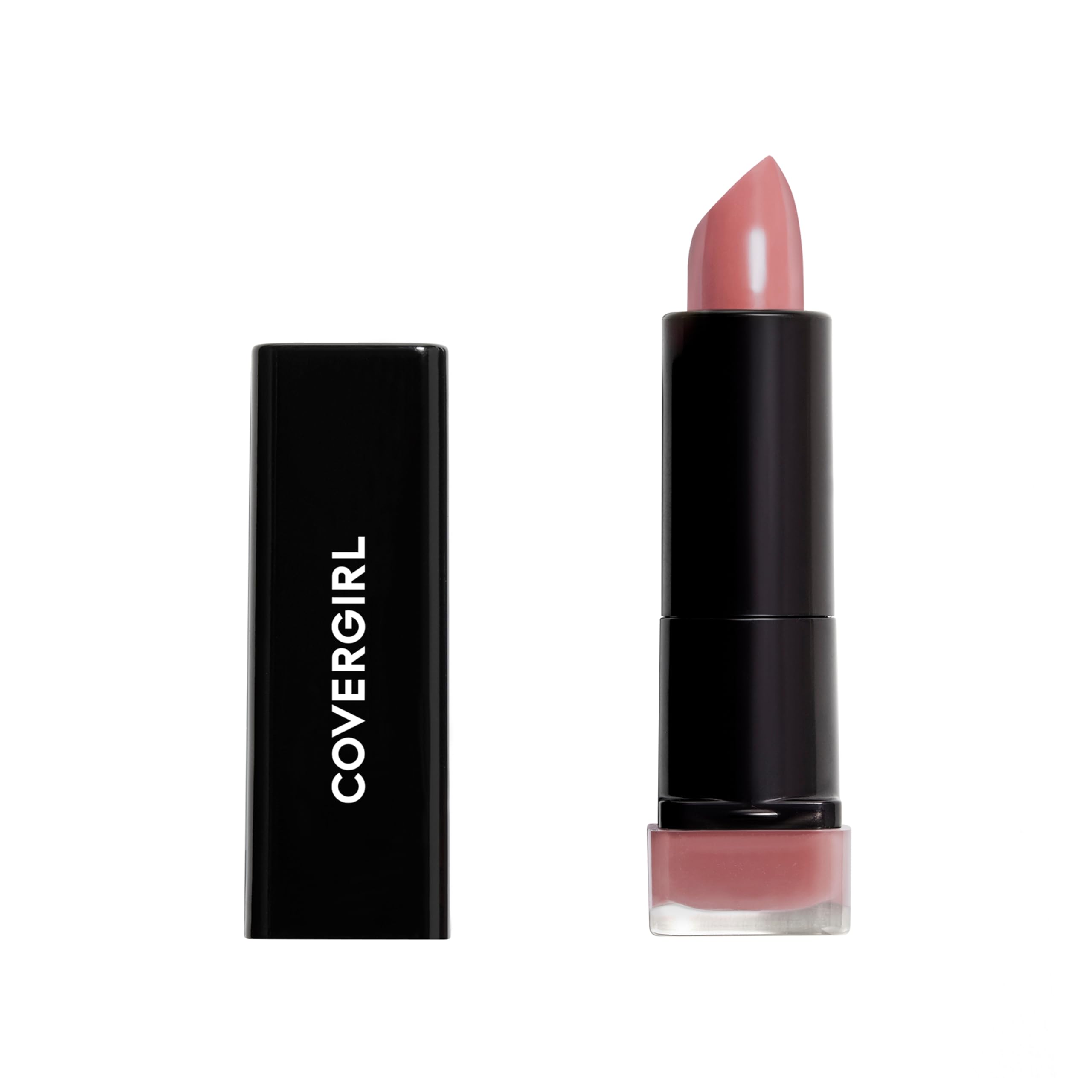 COVERGIRL Exhibitionist Lipstick en tubo, color intenso que aporta brillo duradero.