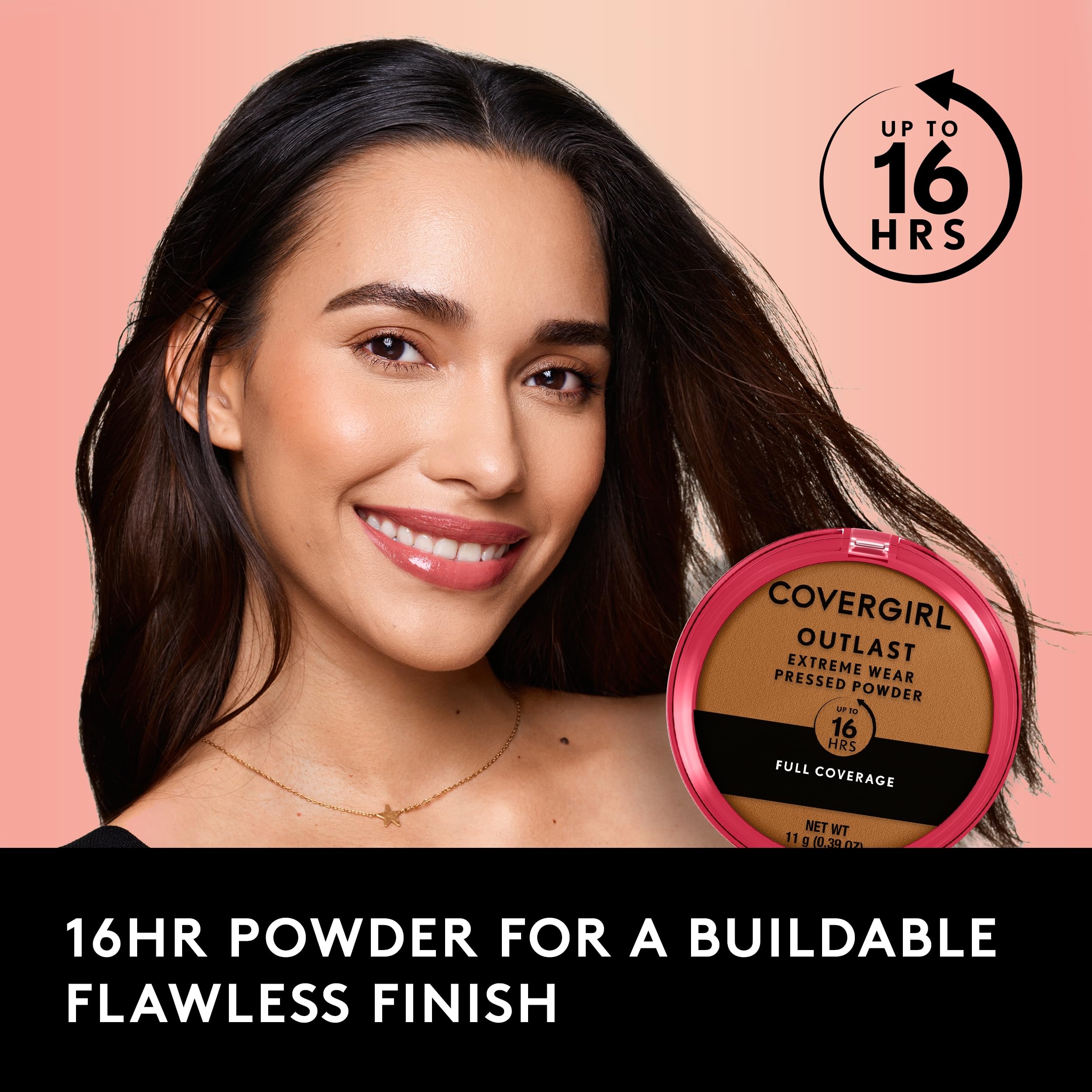 COVERGIRL Extreme Wear cobertura total para piel uniforme sin brillos.