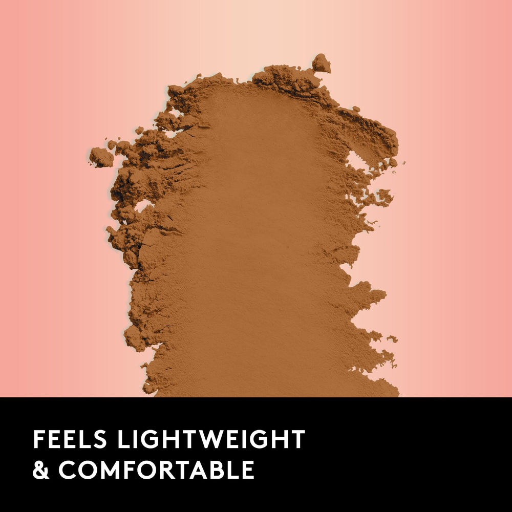 COVERGIRL Extreme Wear empaque compacto ideal para retoques rápidos.
