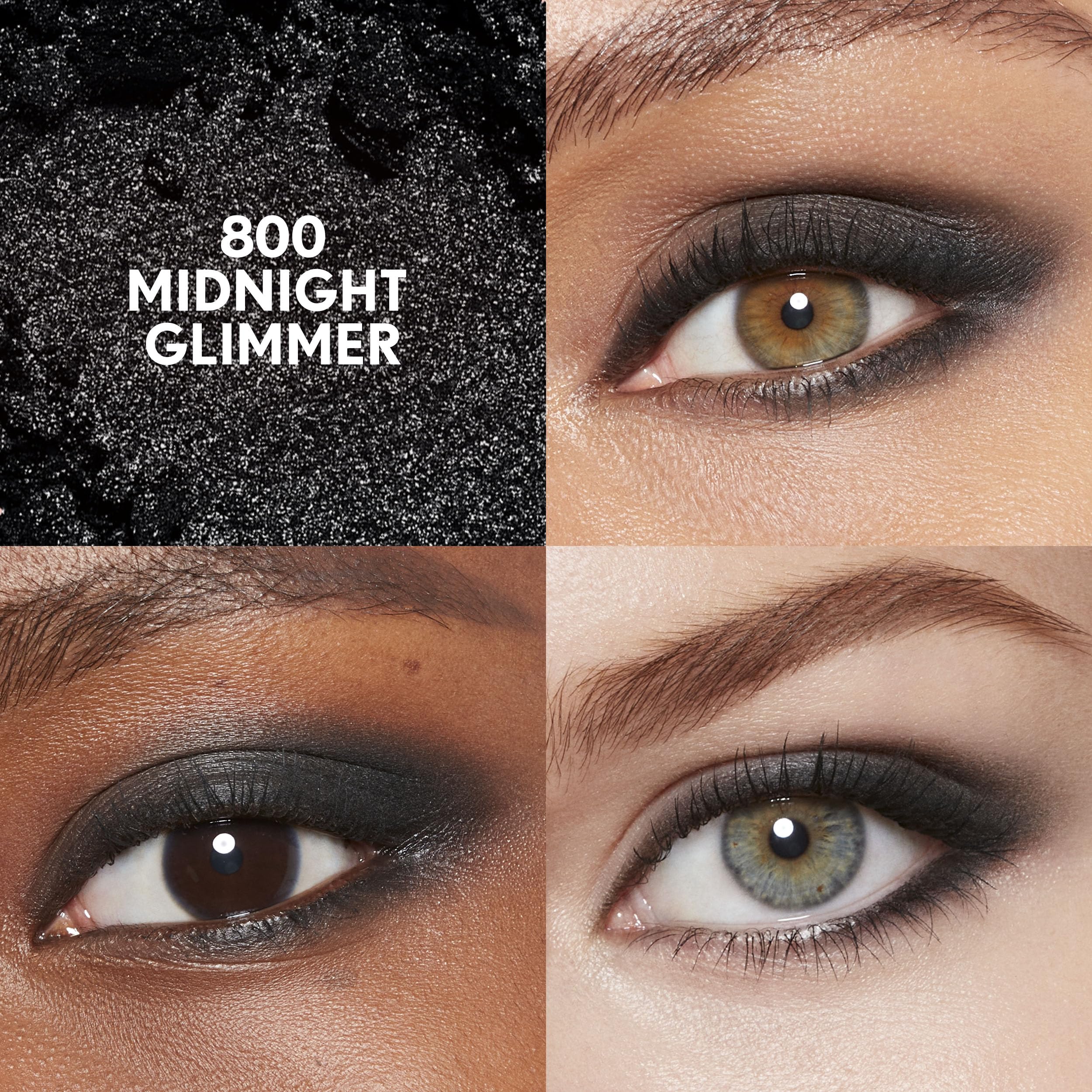 CoverGirl Eye Enhancer Midnight Glimmer empaque compacto ideal para retoques.