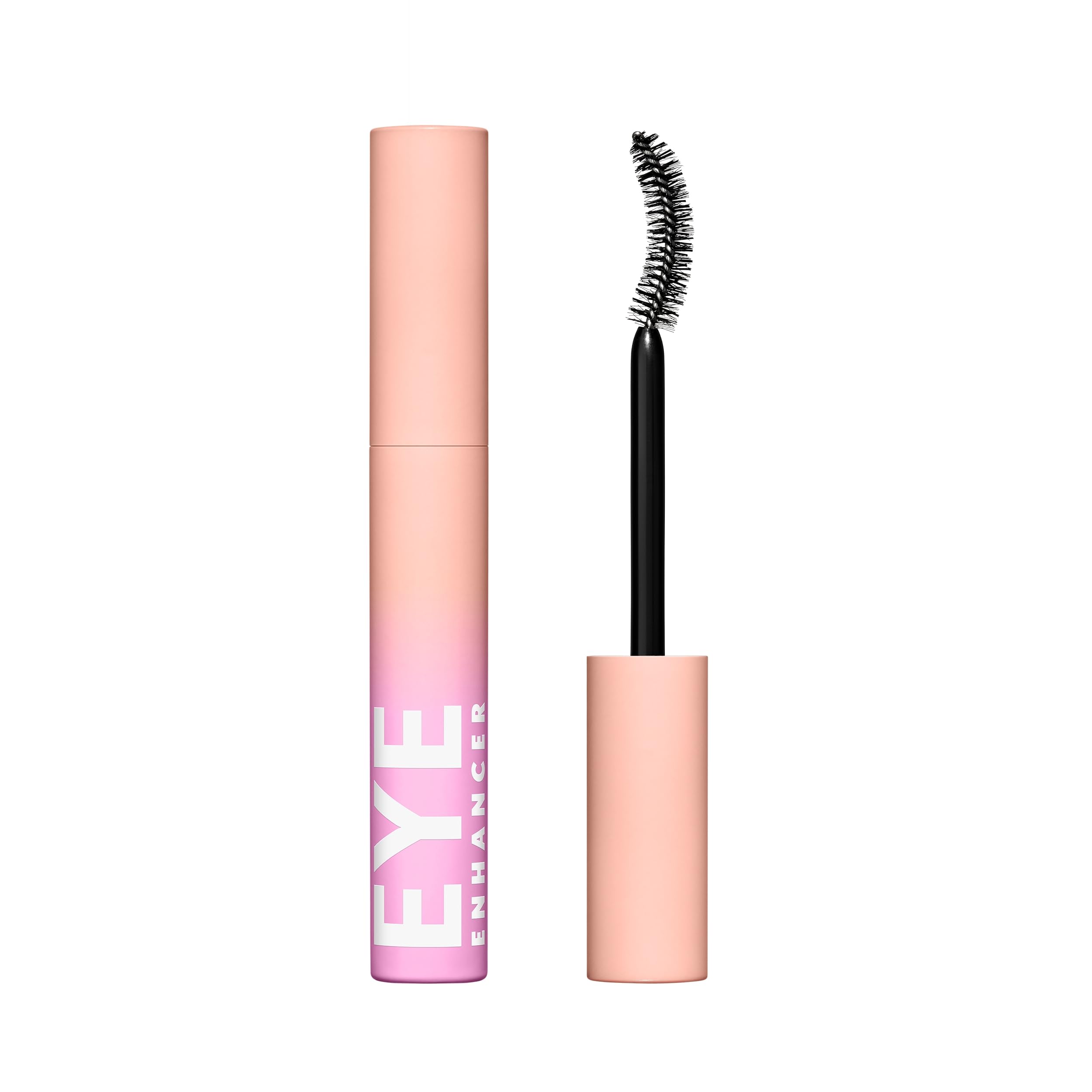 CoverGirl Eye Enhancer con pincel de fibras curvo para volumen y curvatura duradera.