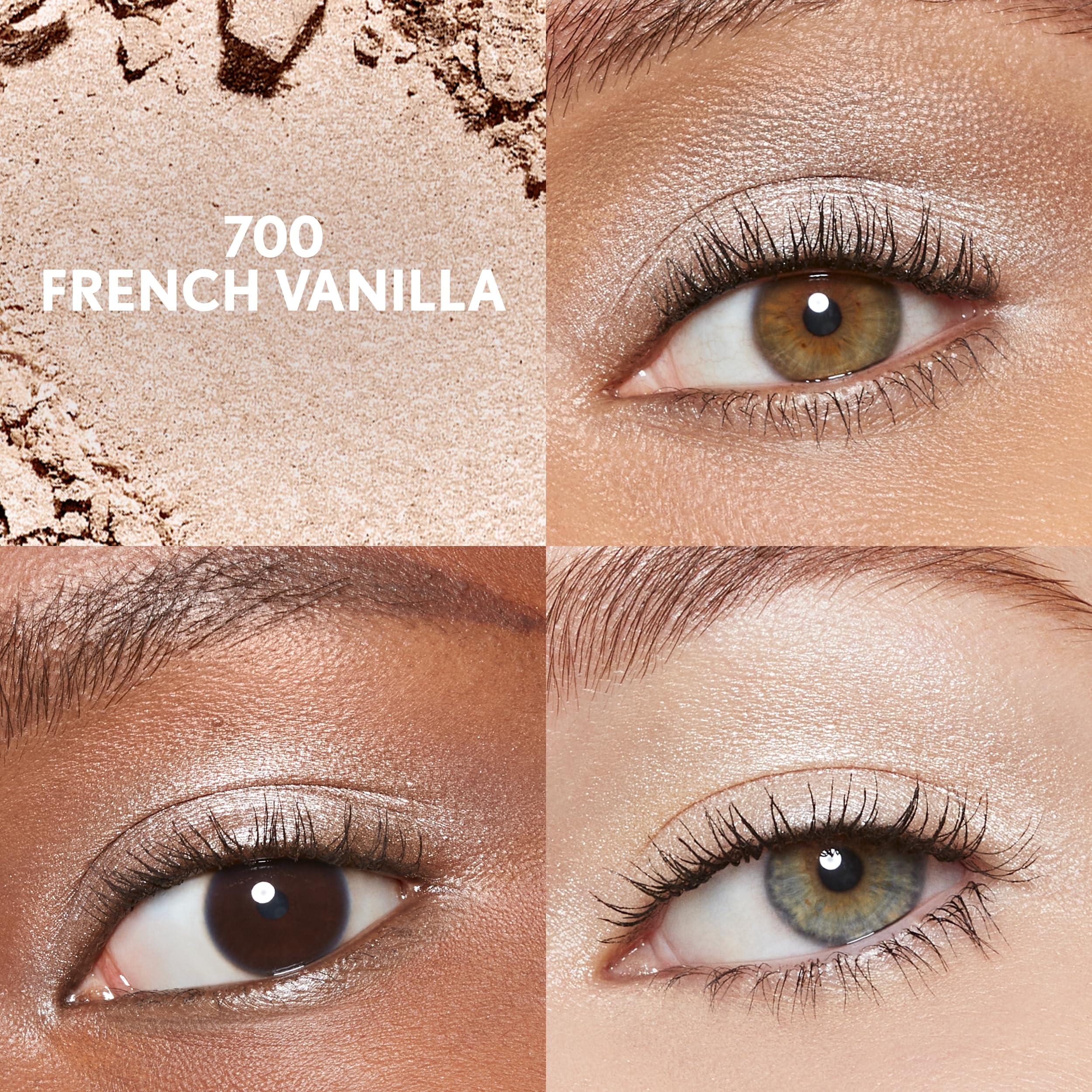 COVERGIRL Eye Enhancers 1-Kit Eyeshadow paleta compacta para maquillaje portátil.
