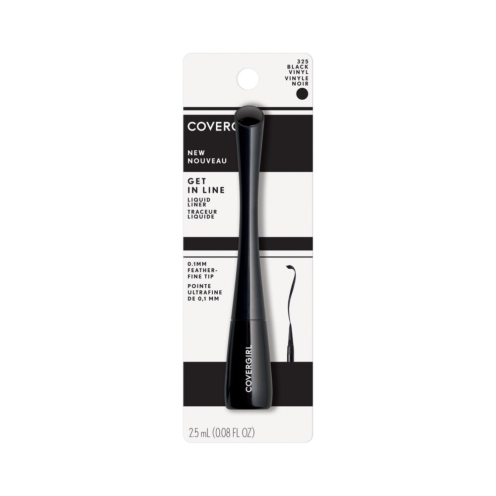 COVERGIRL Get In Line: remoción fácil con jabón y agua.