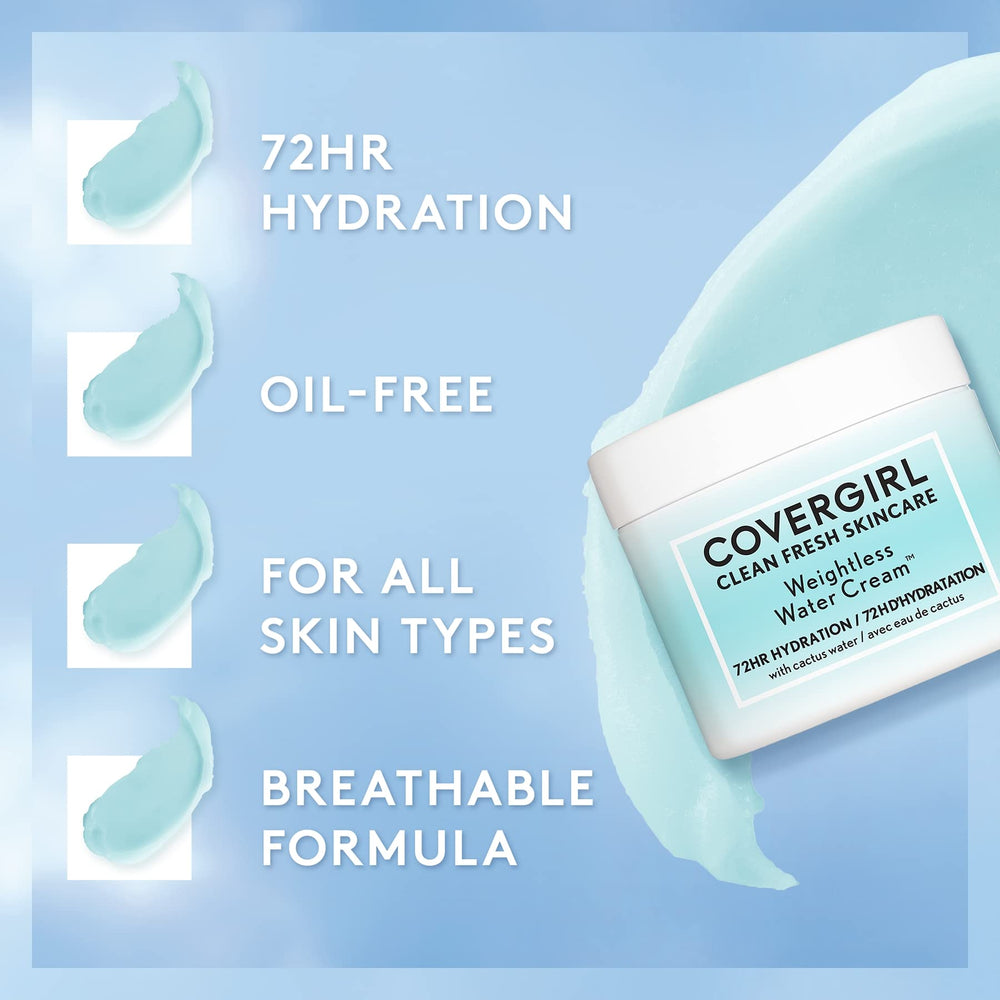 COVERGIRL ácido hialurónico para hidratación suave y duradera