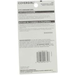 CoverGirl Eye Enhancers sombras 110 Arenas Brillantes, acabado sedoso para difuminar