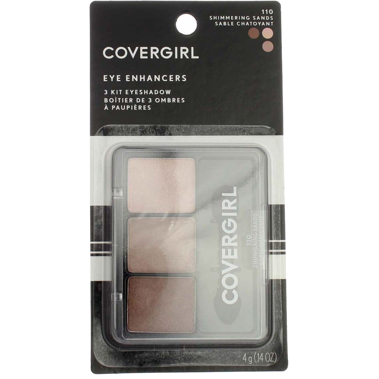 CoverGirl Eye Enhancers conjunto compacto para looks diarios con difuminado suave