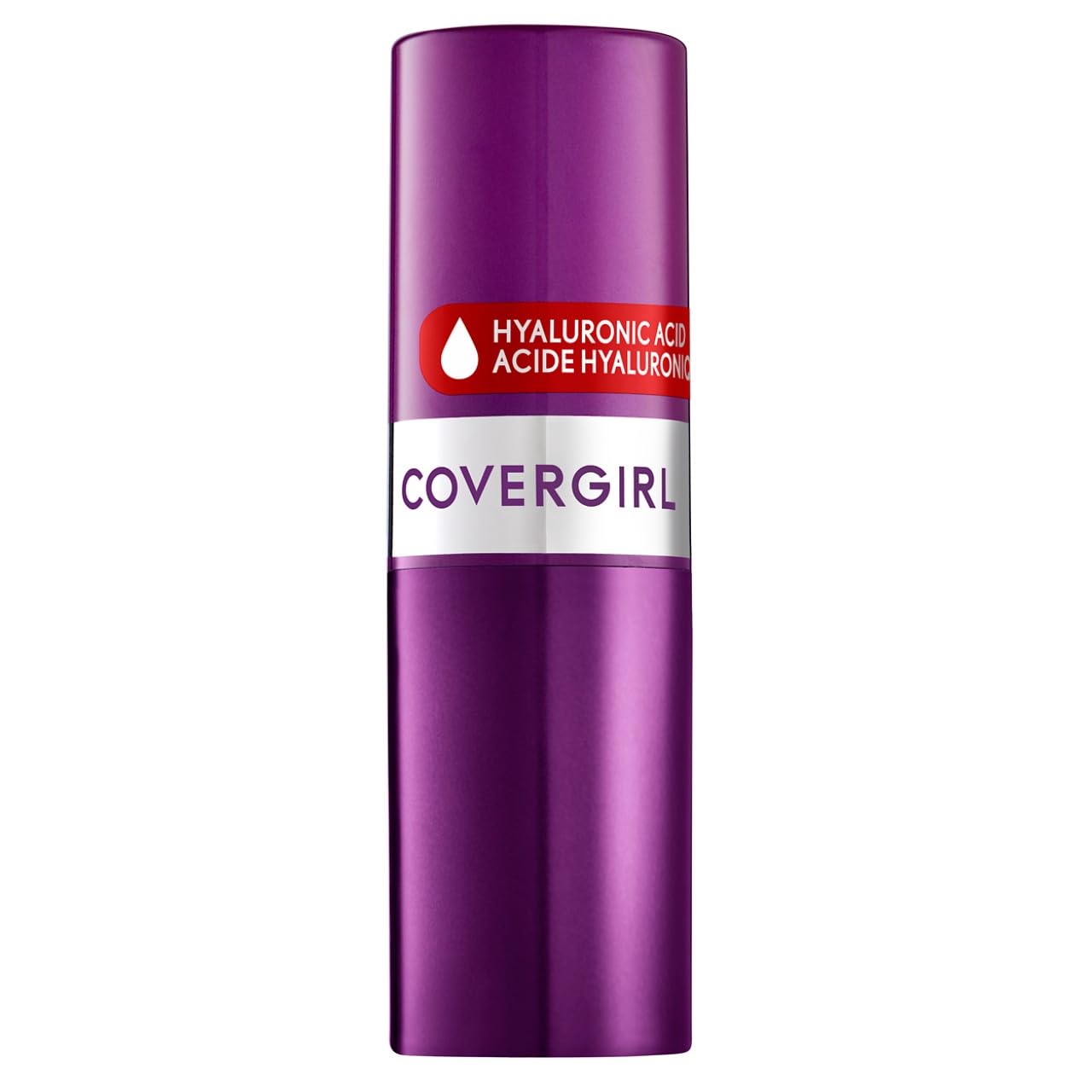COVERGIRL labial Brave Burgundy, pigmento de una pasada que realza el color.
