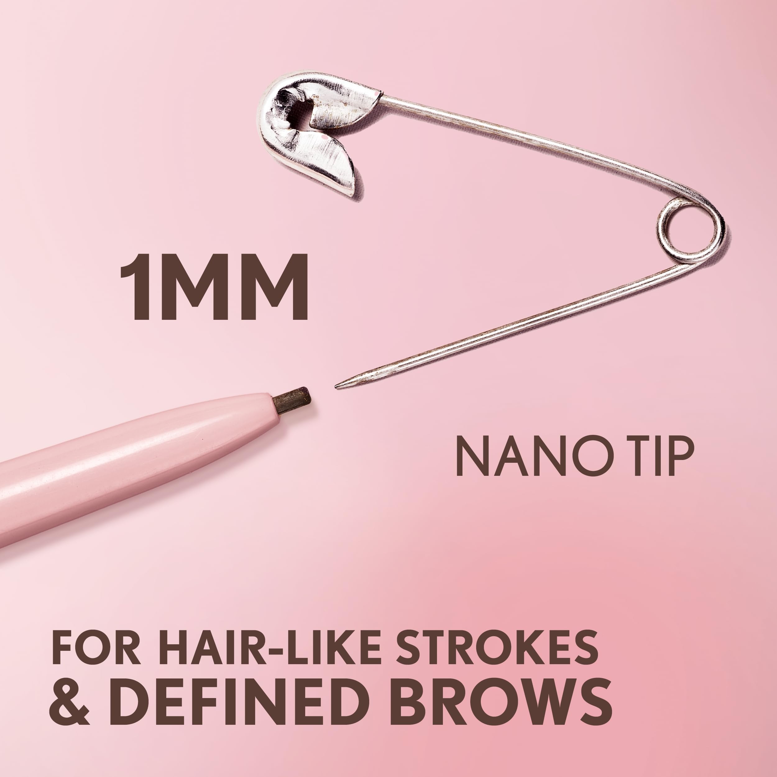 Covergirl lápiz cejas nano con peine incorporado para suavizar