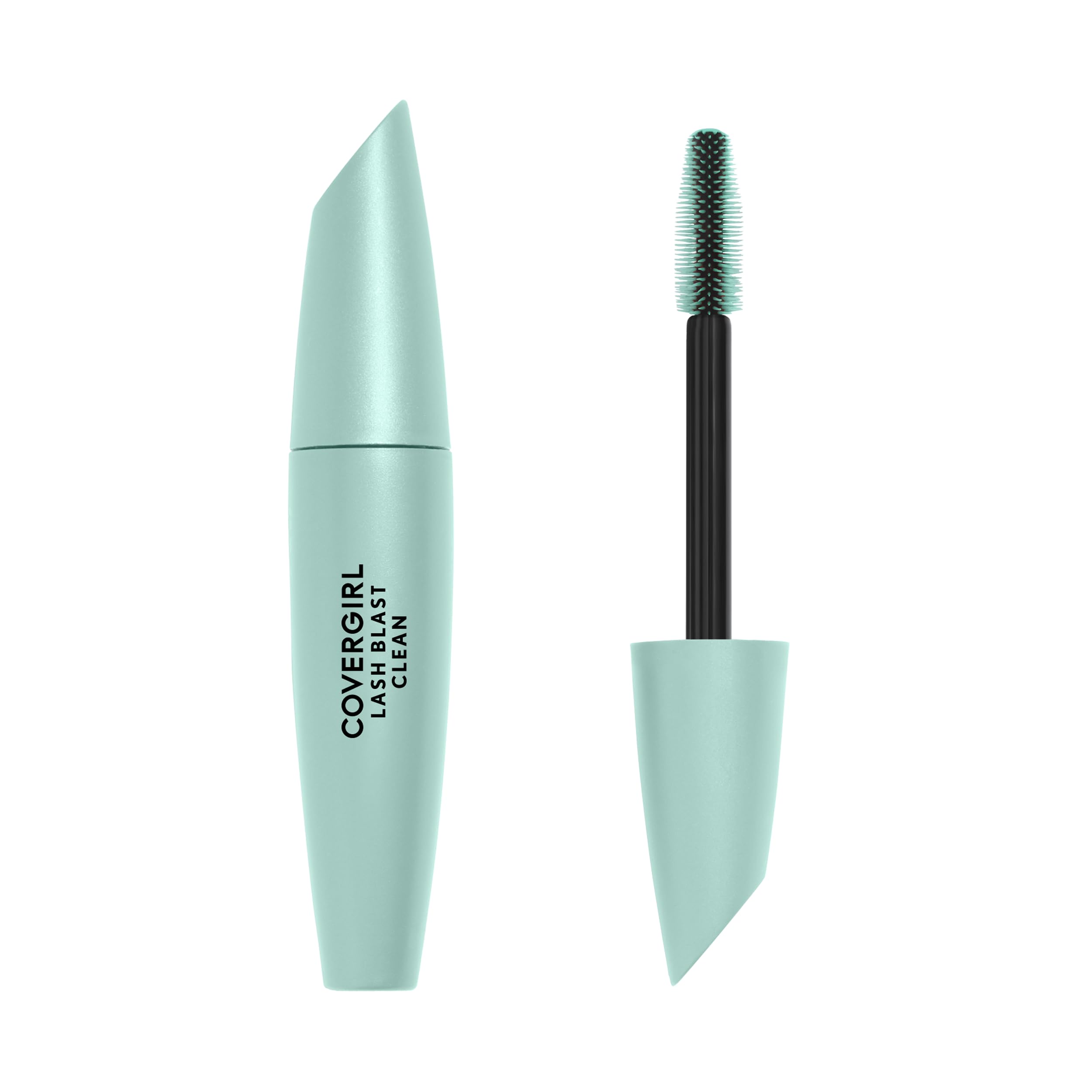 Rímel COVERGIRL Lash Blast Clean: aplicación suave y sin grumos para pestañas definidas.