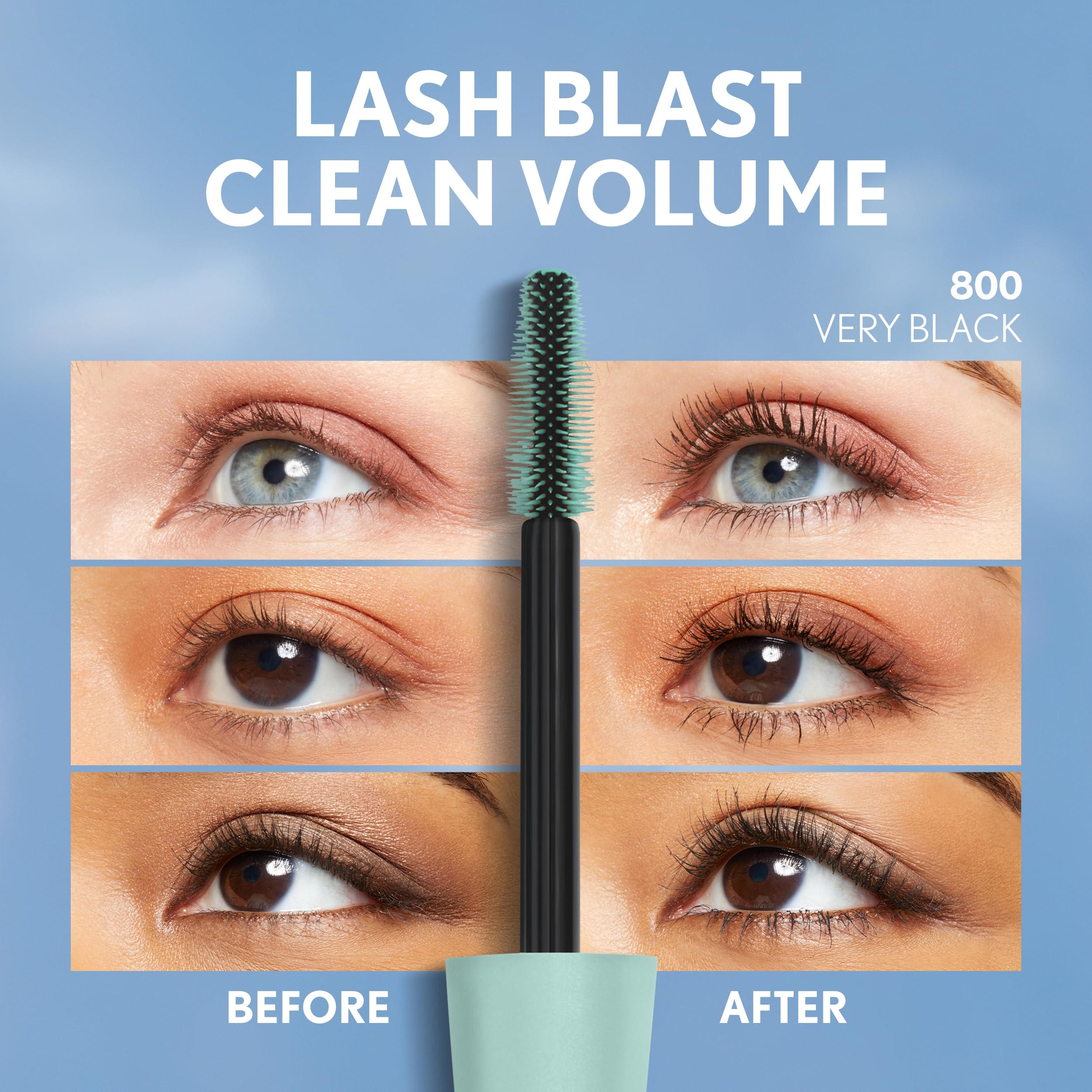 CoverGirl Lash Blast Clean Volume Mascara oils conditioning lashes with argan and marula
