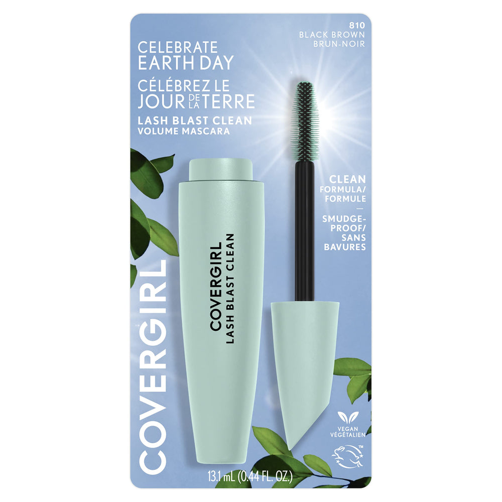 CoverGirl Lash Blast Clean Volume Mascara ofrece 10x volumen para pestañas más dramadas