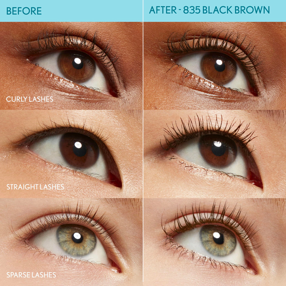 CoverGirl Lash Blast Cleantopia resistente a la humedad para días activos.