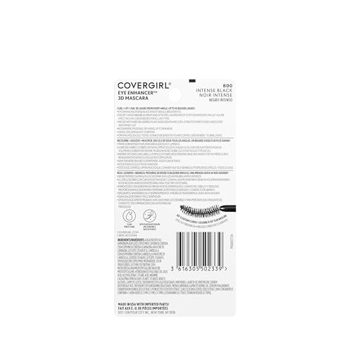 CoverGirl Mascara 3D envase compacto