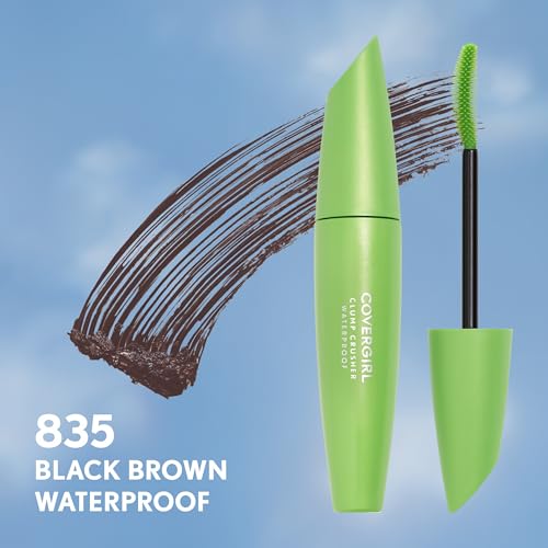 COVERGIRL Clump Crusher Mascara resistente al agua para acabado duradero
