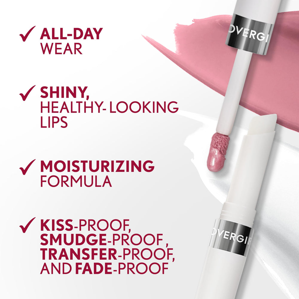 Covergirl Outlast A Prueba de Beso: acabado sin transferencia para comodidad.