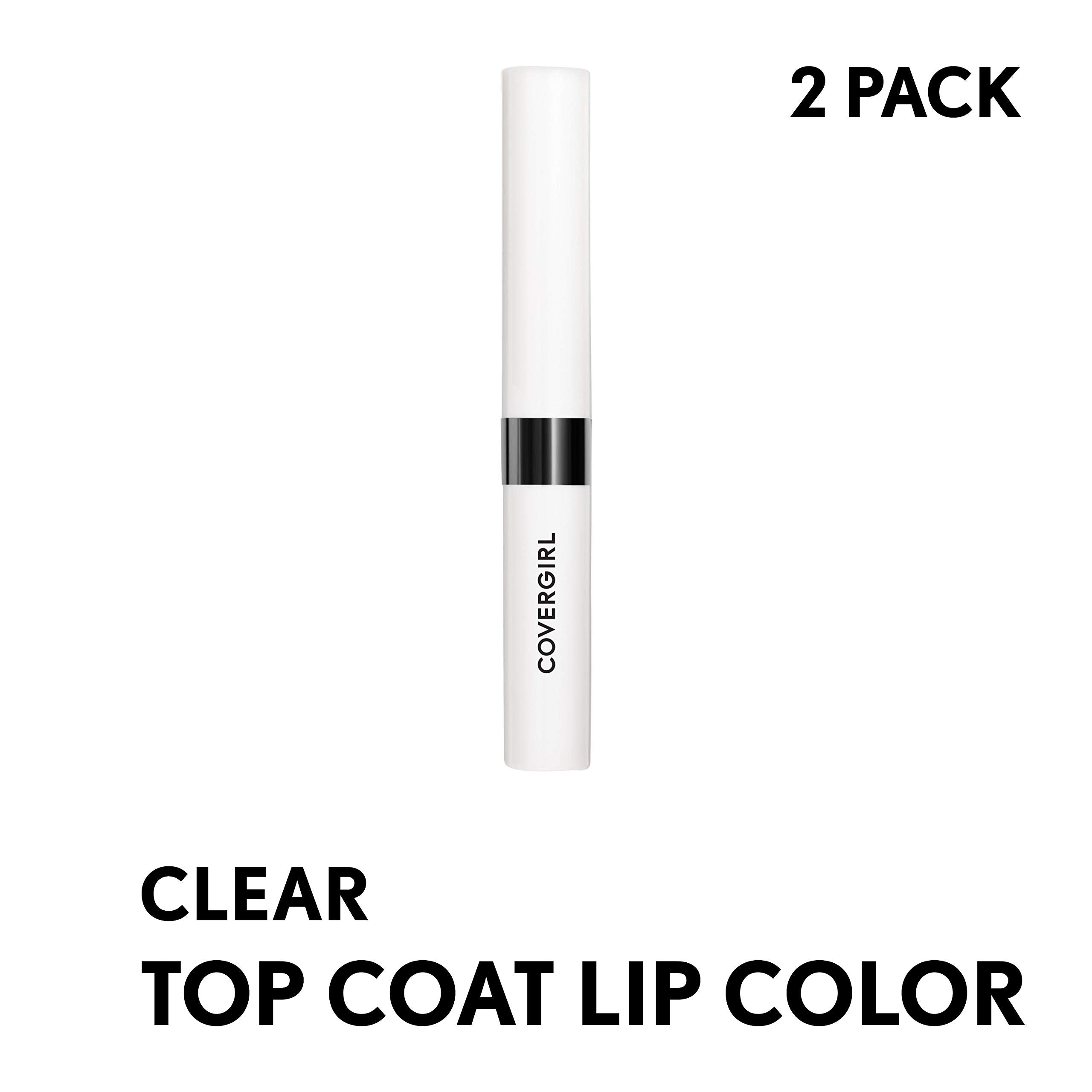 COVERGIRL Outlast capa-superior transparente aporta brillo y sellado al color