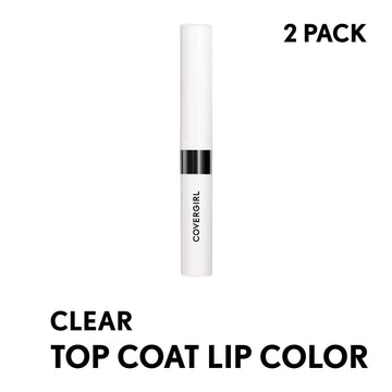 COVERGIRL Outlast capa-superior transparente aporta brillo y sellado al color