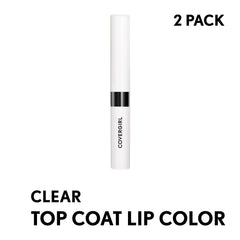 COVERGIRL Outlast capa-superior transparente aporta brillo y sellado al color
