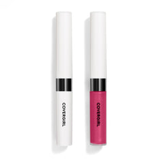 COVERGIRL Outlast Color con durabilidad de 24 horas para labios vibrantes.