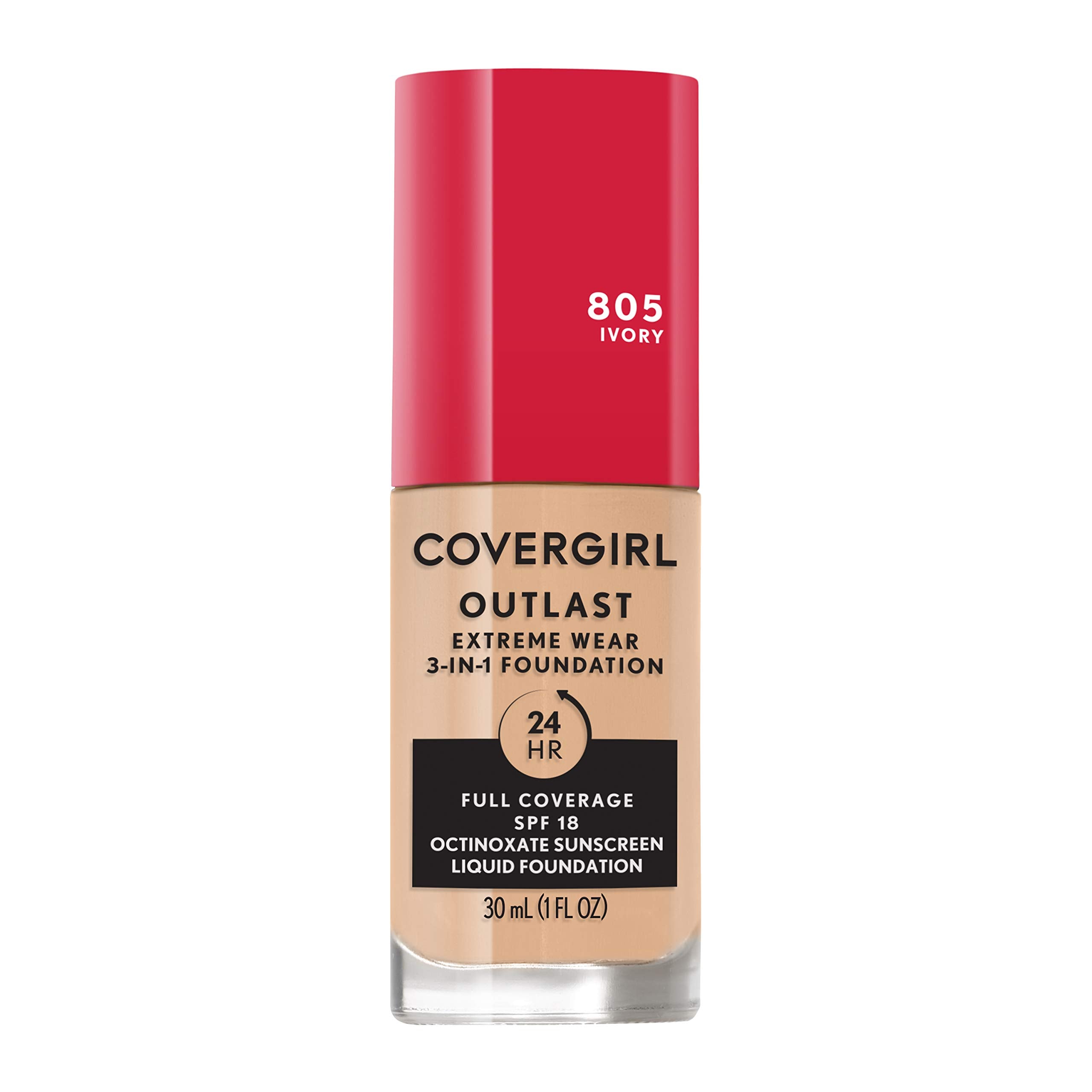 COVERGIRL Outlast Extreme Wear – base de textura ligera para un acabado natural.