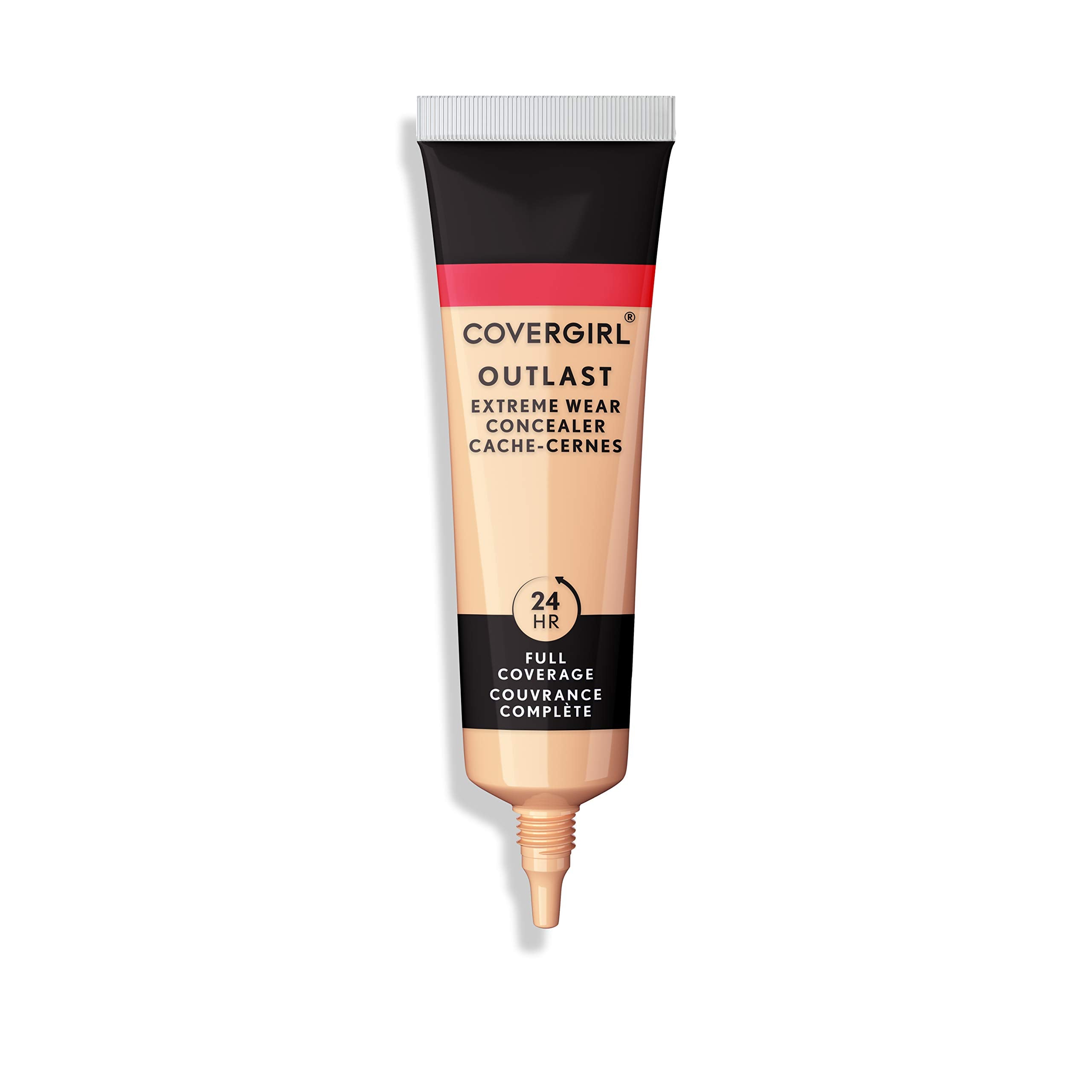 COVERGIRL Outlast Extreme Wear Concealer, aplicación suave para cobertura uniforme.