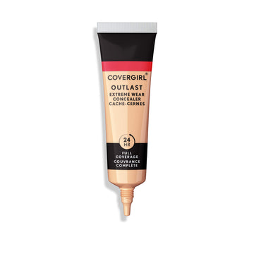 COVERGIRL Outlast Extreme Wear Concealer, aplicación suave para cobertura uniforme.