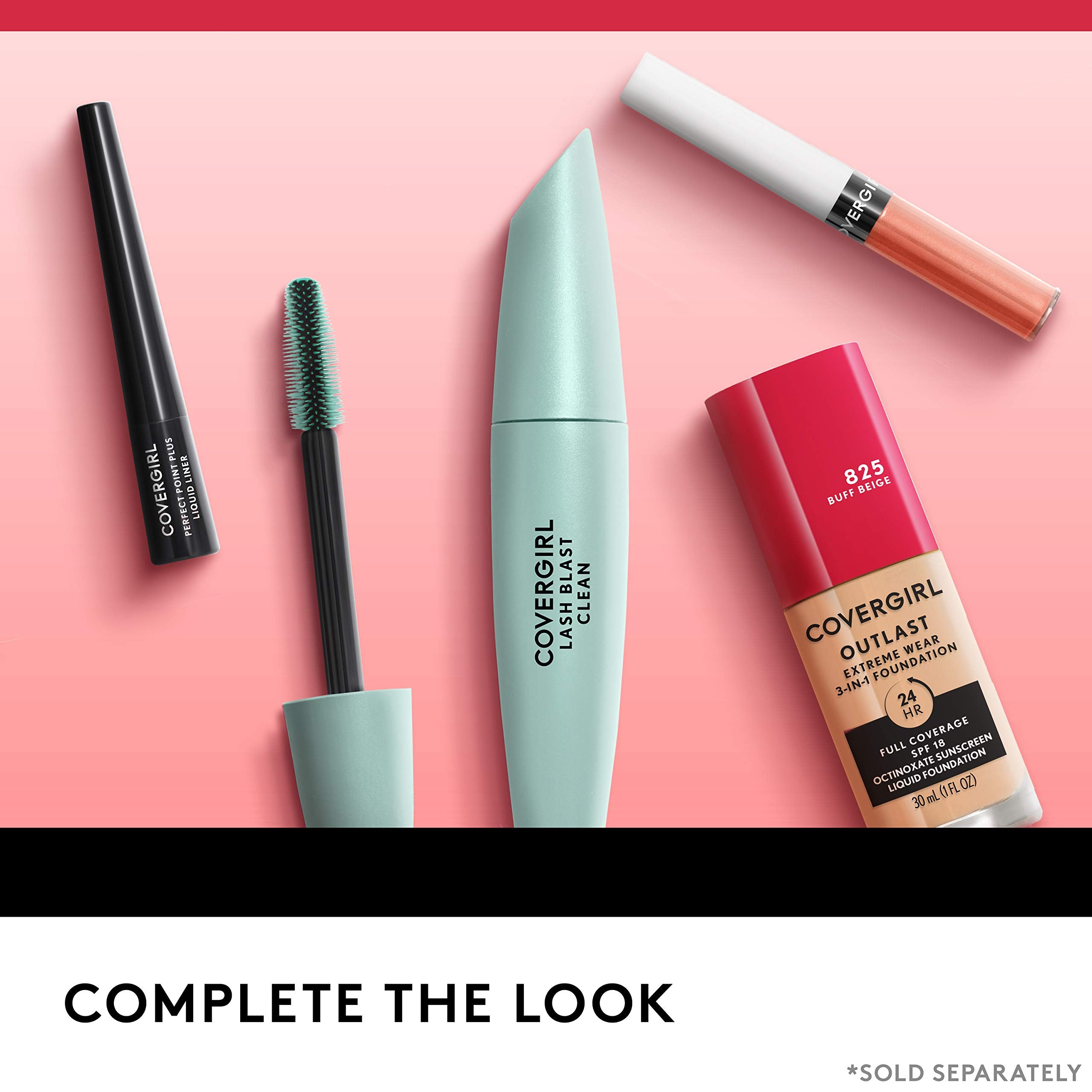 COVERGIRL Outlast Extreme Wear envase práctico de 30 ml para uso diario.
