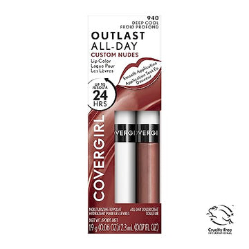 Outlast Lip Color en dos pasos para fijación adicional en labios.