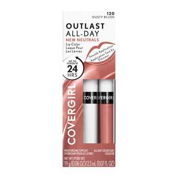 Embalaje compacto de COVERGIRL Outlast Lipcolor listo para viaje