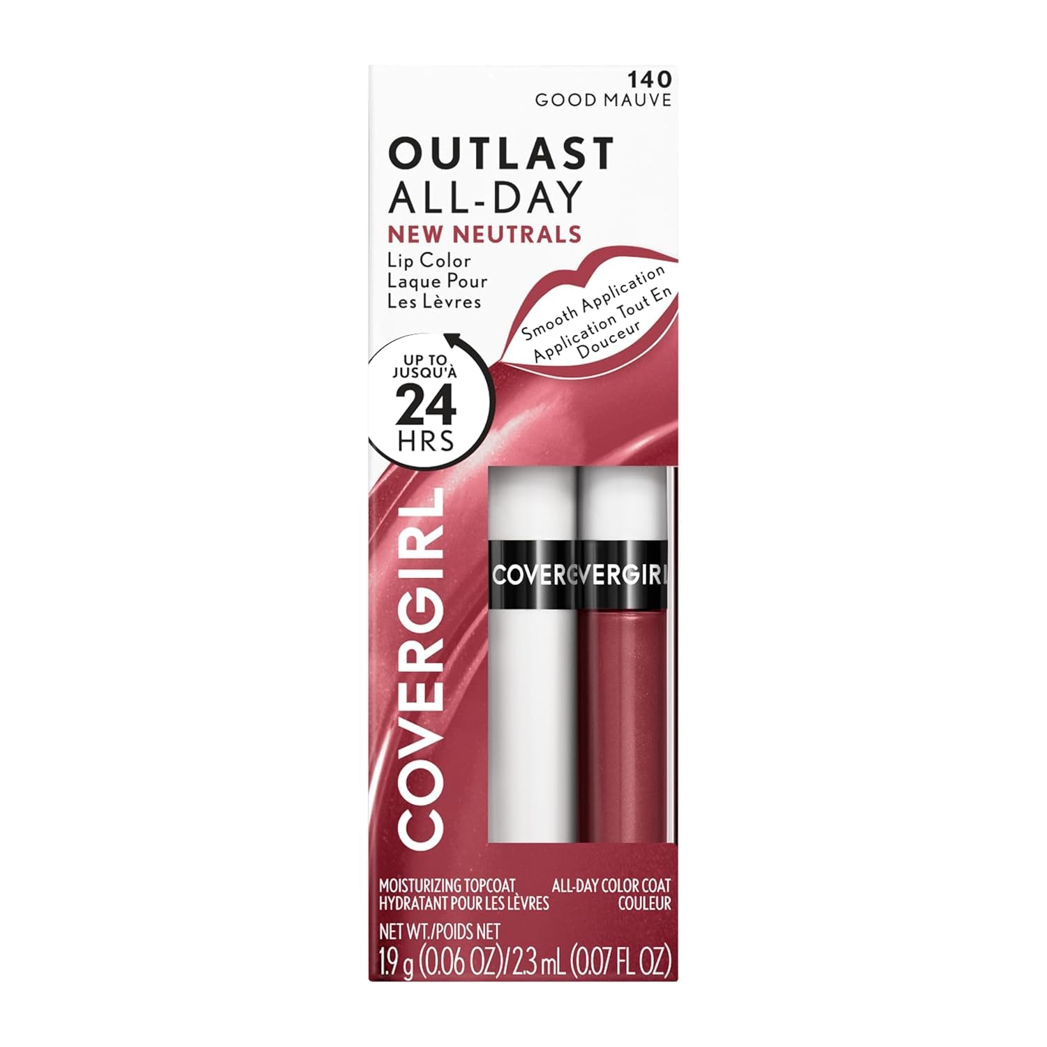 Covergirl Outlast topcoat hidratante sella el color y aporta brillo.
