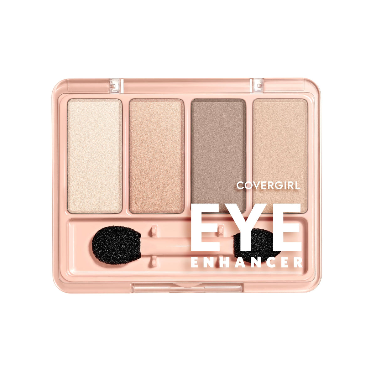COVERGIRL paleta de sombras Natural Nudes, empaque compacto para retoques en cualquier lugar.