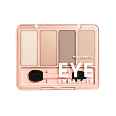 COVERGIRL paleta de sombras Natural Nudes, empaque compacto para retoques en cualquier lugar.