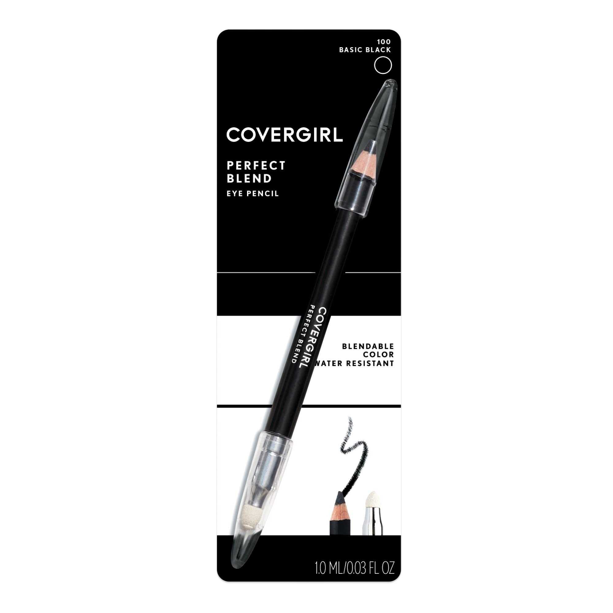 Delineador negro Perfect Blend para difuminar y crear un aspecto ahumado.