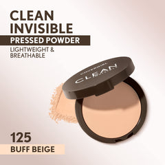 CoverGirl polvo compacto invisible con aplicador puff para retoques rápidos.