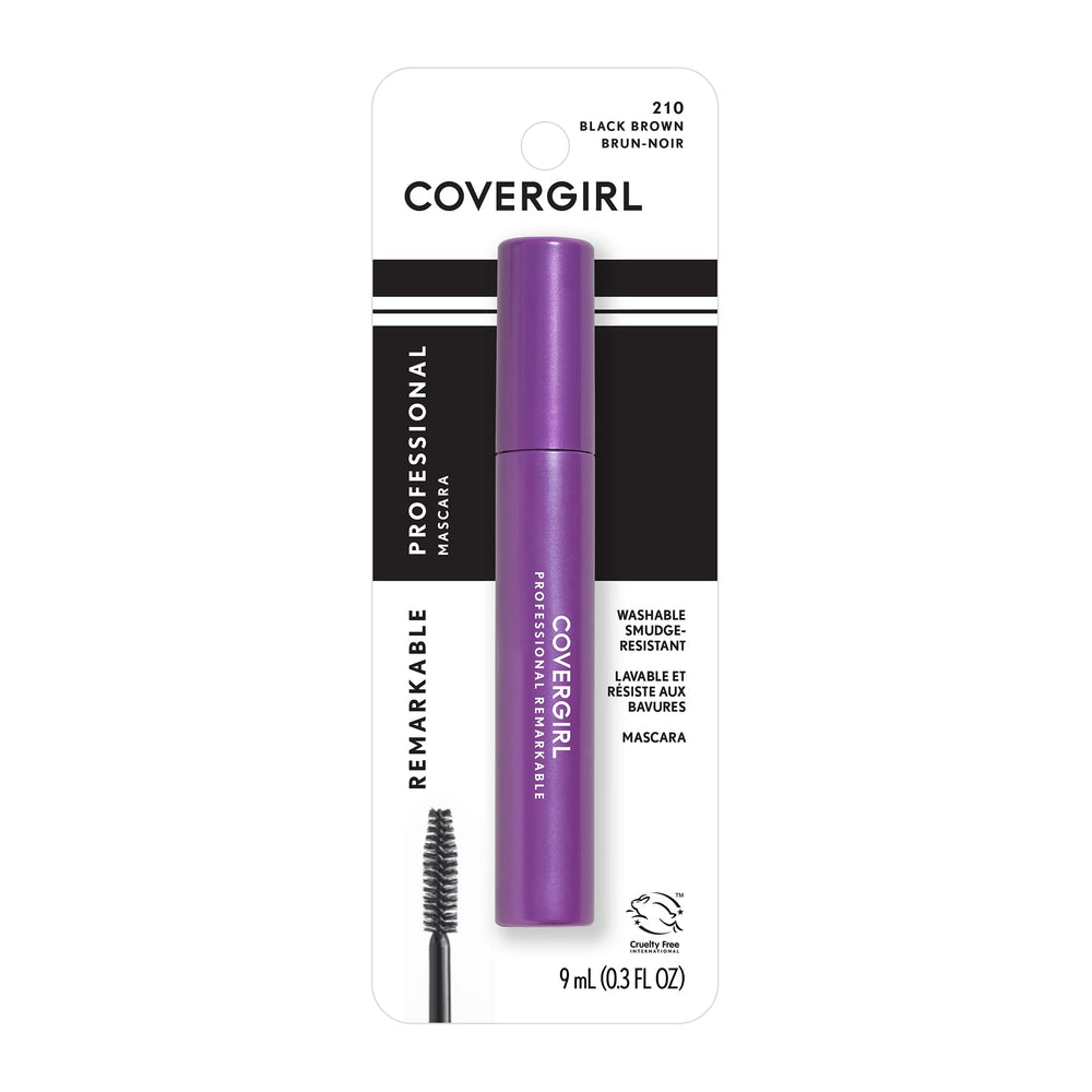 COVERGIRL Professional Remarkable Mascara: aplicación suave para definición duradera