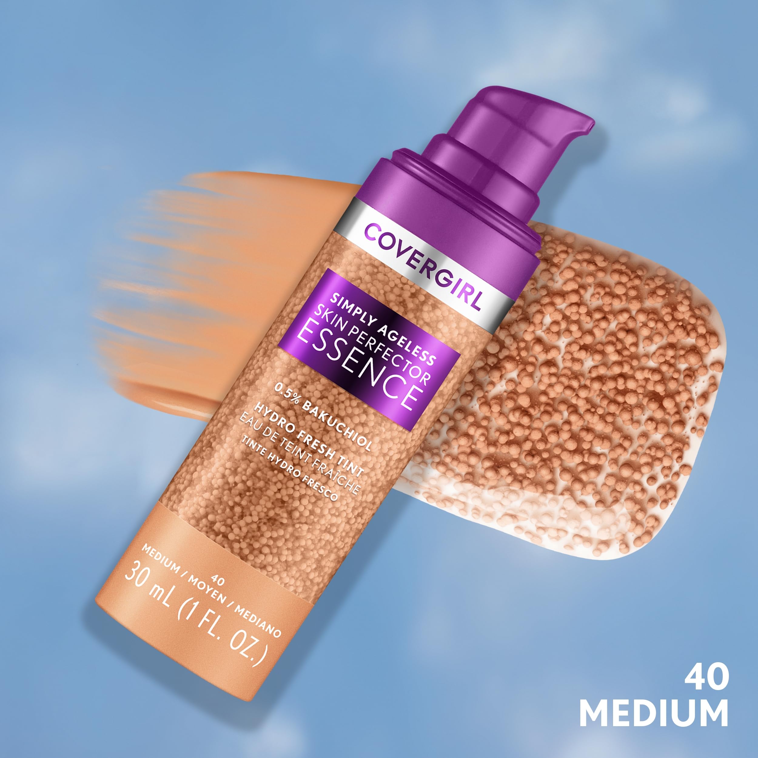 Covergirl Simply Ageless: cápsulas pigmentadas que se funden para un tinte uniforme
