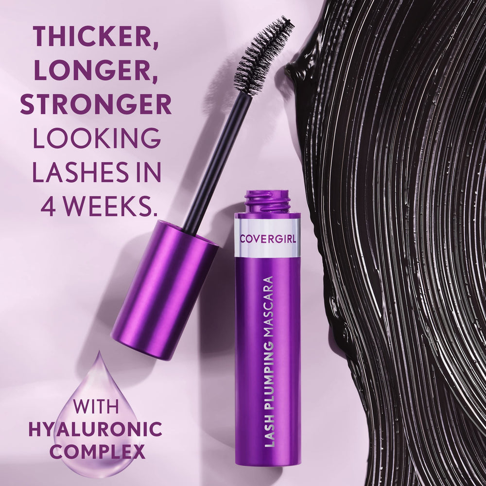 Fórmula suave de COVERGIRL Simply Ageless cuida pestañas y borde de ojos.