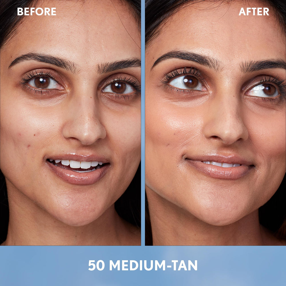 Covergirl Simply Ageless Essence cápsulas pigmentadas ofrecen tono transparente y uniforme.