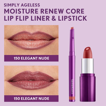 COVERGIRL Simply Ageless perfilador labial aplicación suave y rápida.