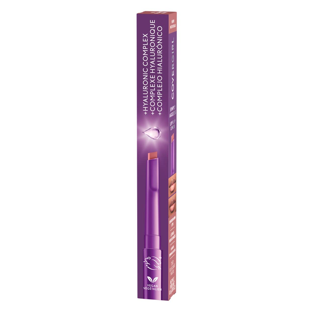 COVERGIRL Simply Ageless perfilador labial en diez tonos para combinar.