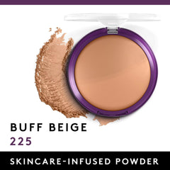 Aplicación cremosa de CoverGirl Simply Ageless para un acabado suave y natural.