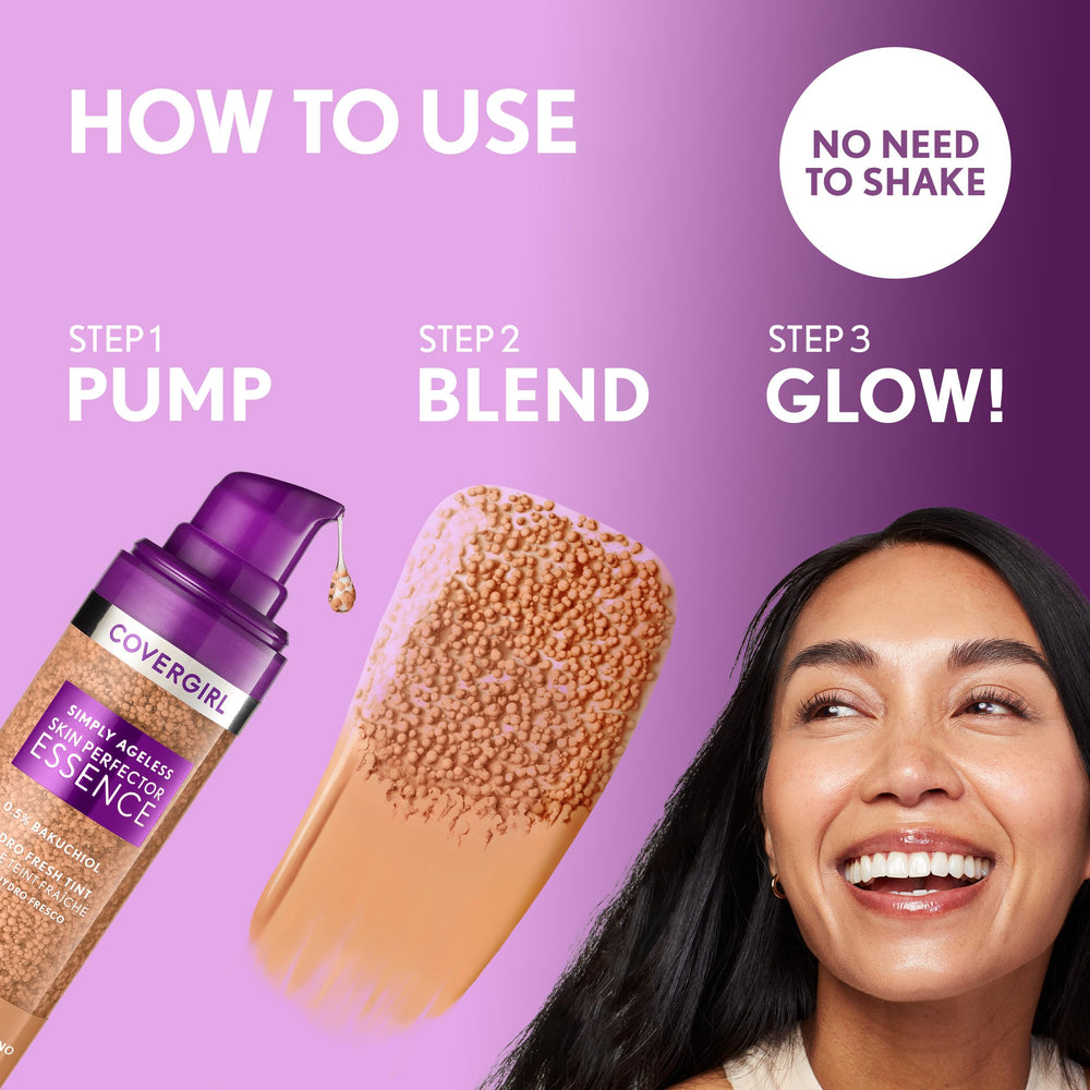 Covergirl Simply Ageless textura-gel-hidratante: hidratación duradera durante el día