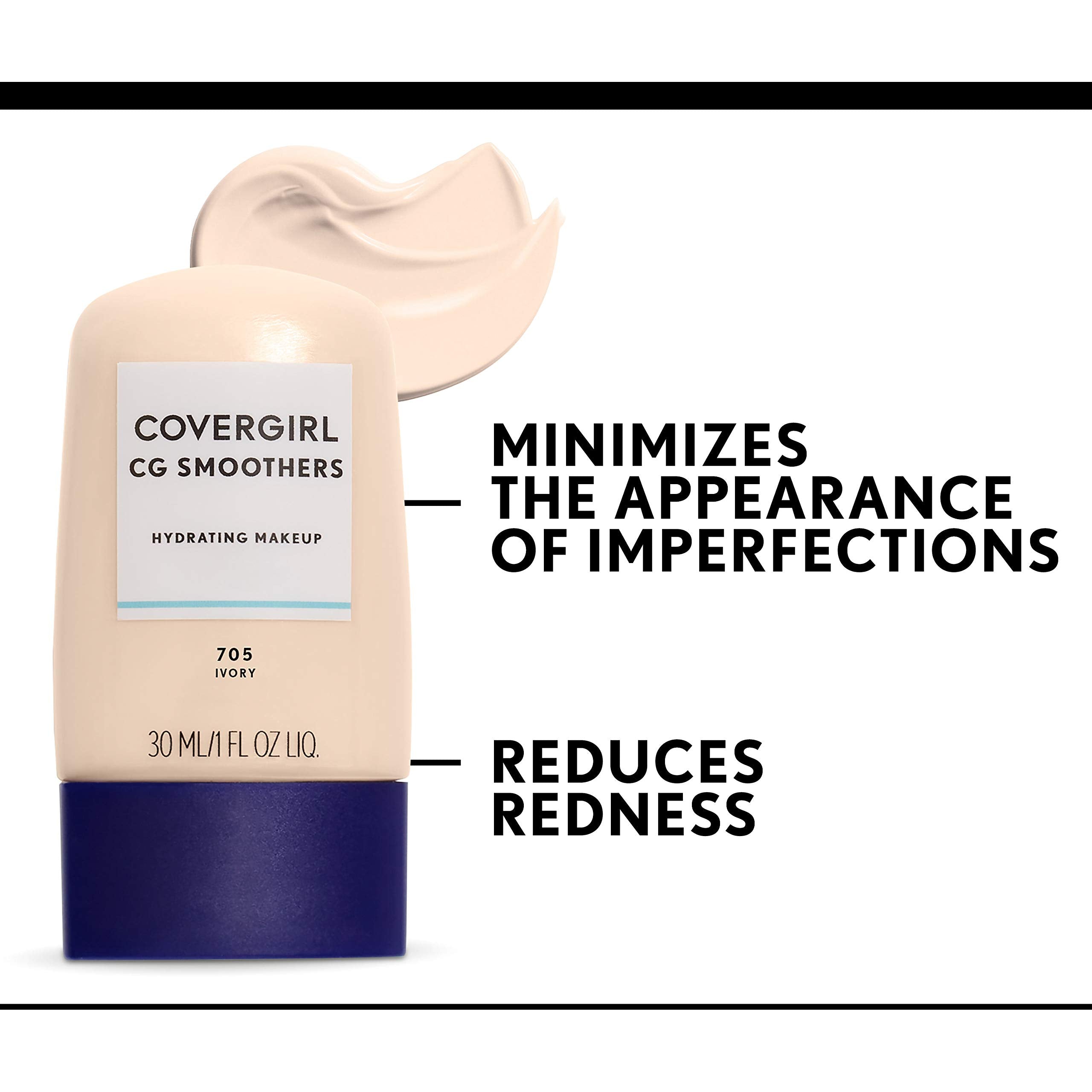 Textura cremosa de COVERGIRL Smoothers para aplicación suave